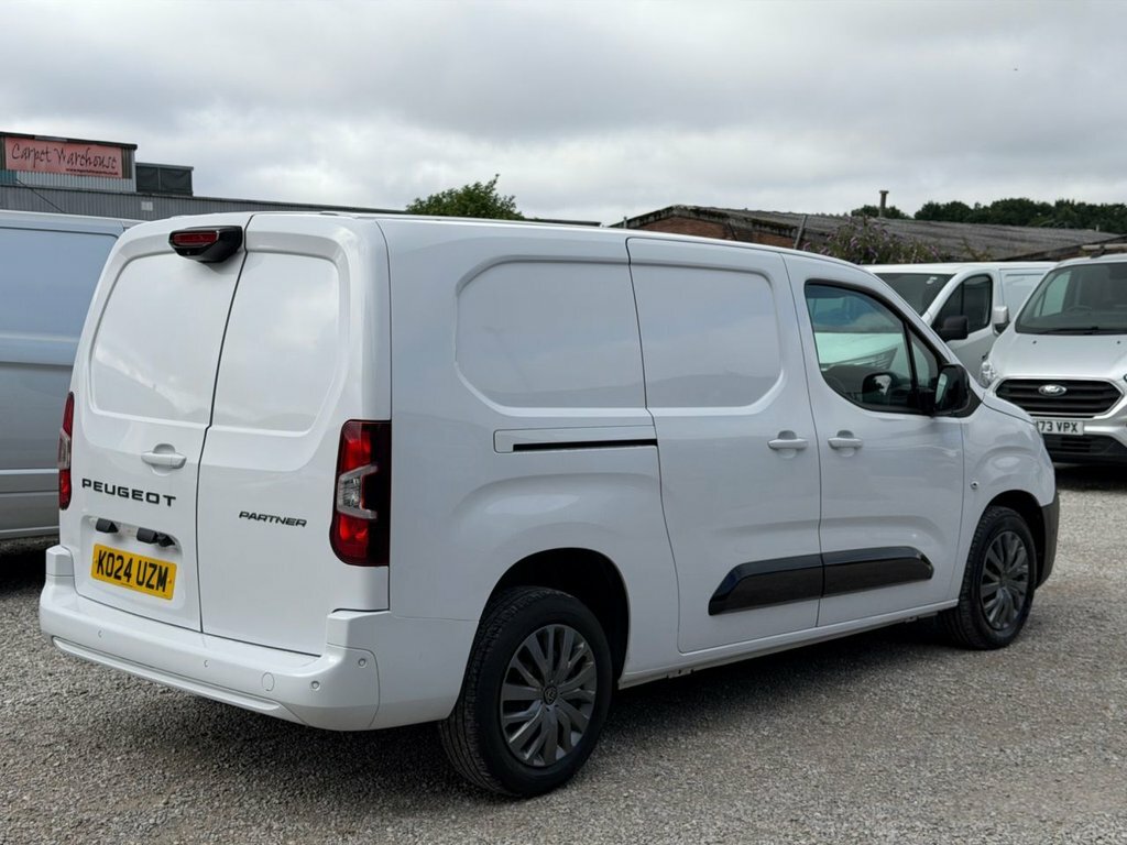 Peugeot Partner 950 1.5 Bluehdi 100 Professional Premium Van White #8