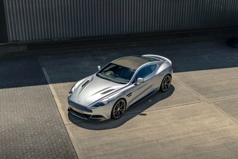 Aston Martin Vanquish V12 Coupe Silver #2