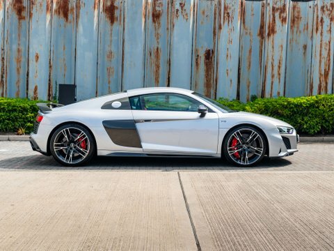 Audi R8 V10 Performance Carbon Silver #3