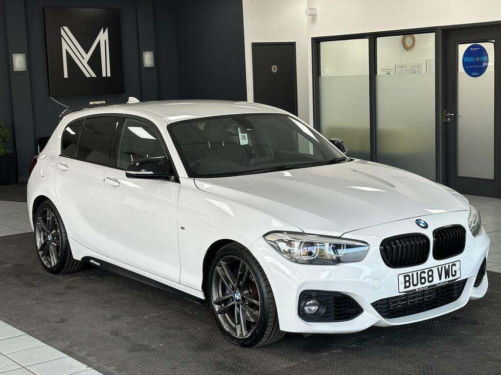 BMW 1 Series Hatchback 1.5 118I M Sport Shadow Edition Eur BU68VWG White #2