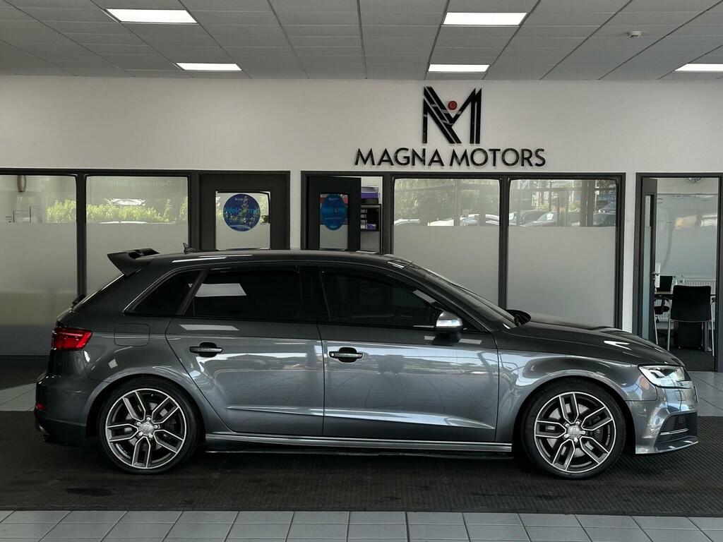Audi S3 Hatchback 2.0 Tfsi Sportback S Tronic Quattro Euro RJ66FXH Grey #3