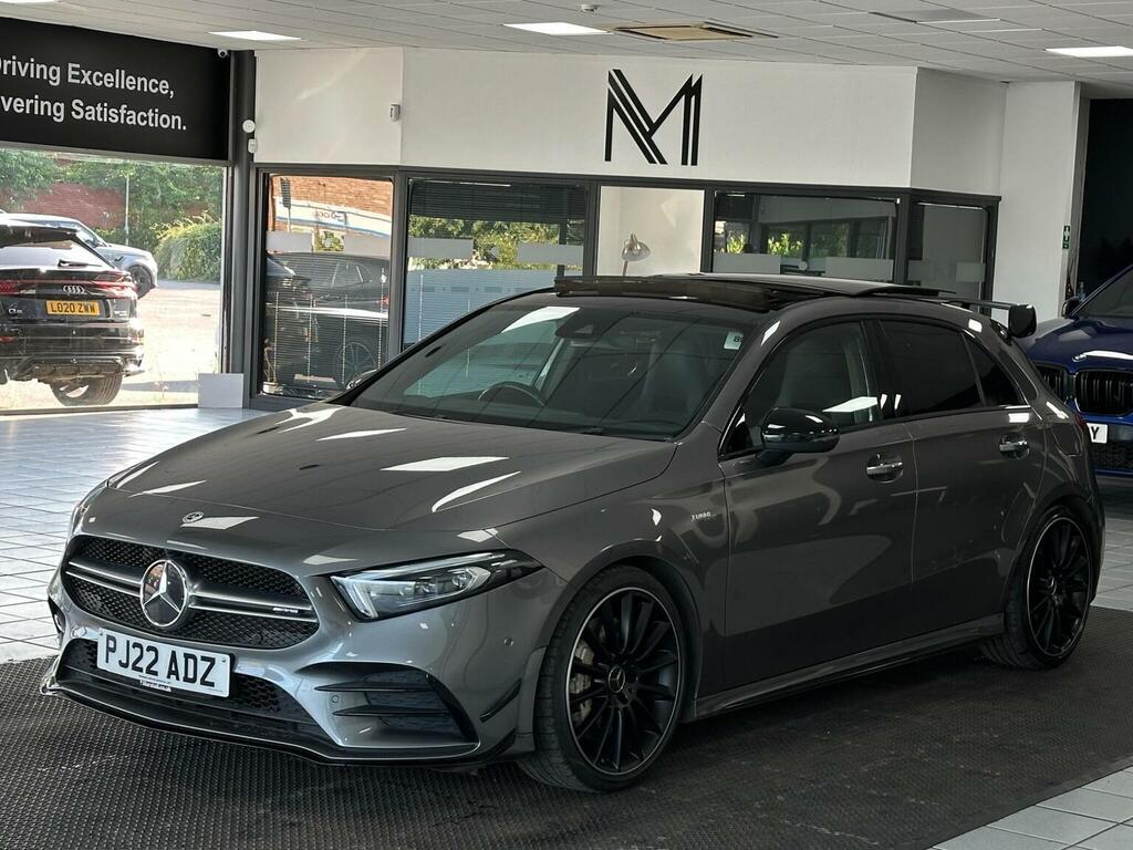 Mercedes-Benz A Class Hatchback 2.0 A35 Amg Edition Premium Plus 7G-dc PJ22ADZ Grey #6