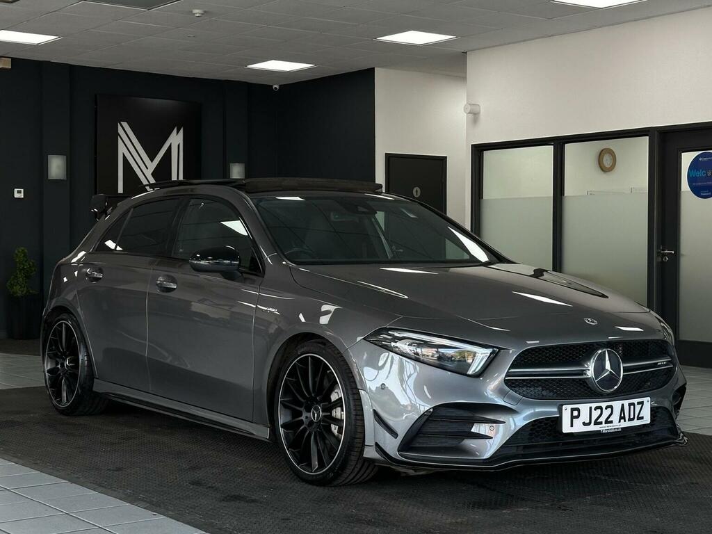 Mercedes-Benz A Class Hatchback 2.0 A35 Amg Edition Premium Plus 7G-dc PJ22ADZ Grey #3