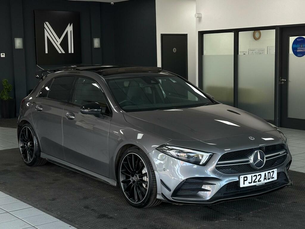 Mercedes-Benz A Class Hatchback 2.0 A35 Amg Edition Premium Plus 7G-dc PJ22ADZ Grey #2