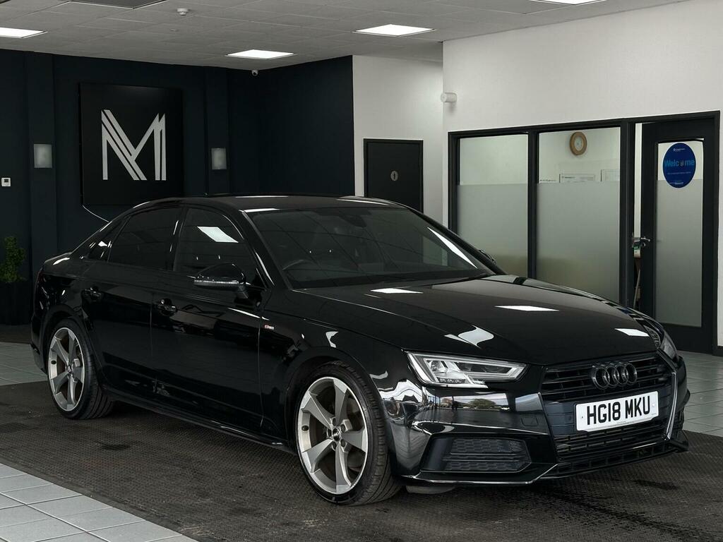 Audi A4 Saloon 2.0 Tfsi Black Edition S Tronic Euro 6 Ss Black