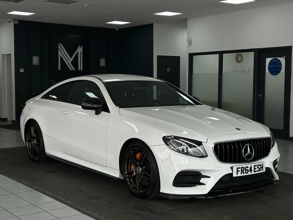 Mercedes-Benz E Class Coupe 2.0 E300 Amg Line G-tronic Euro 6 Ss White