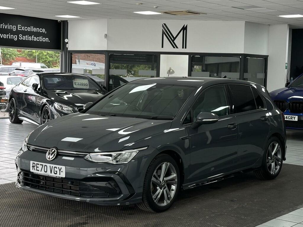 Volkswagen Golf Hatchback 1.5 Etsi Mhev R-line Dsg Euro 6 Ss RE70VGY Grey #6