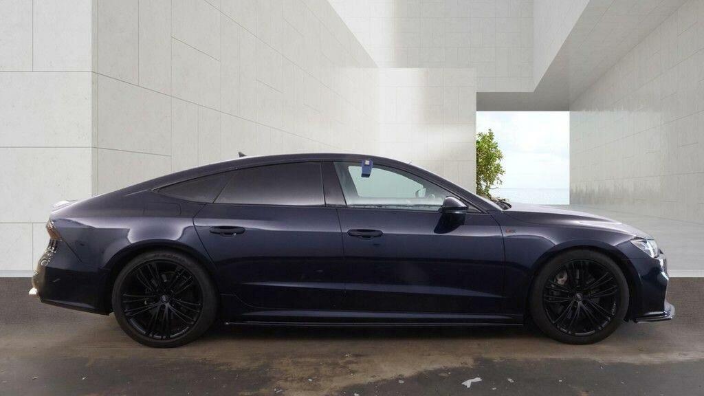 Audi A7 Hatchback 3.0 Tfsi V6 55 S Line Sportback S Tronic Blue #6