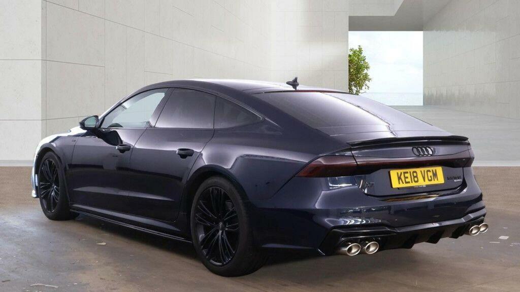 Audi A7 Hatchback 3.0 Tfsi V6 55 S Line Sportback S Tronic Blue #5