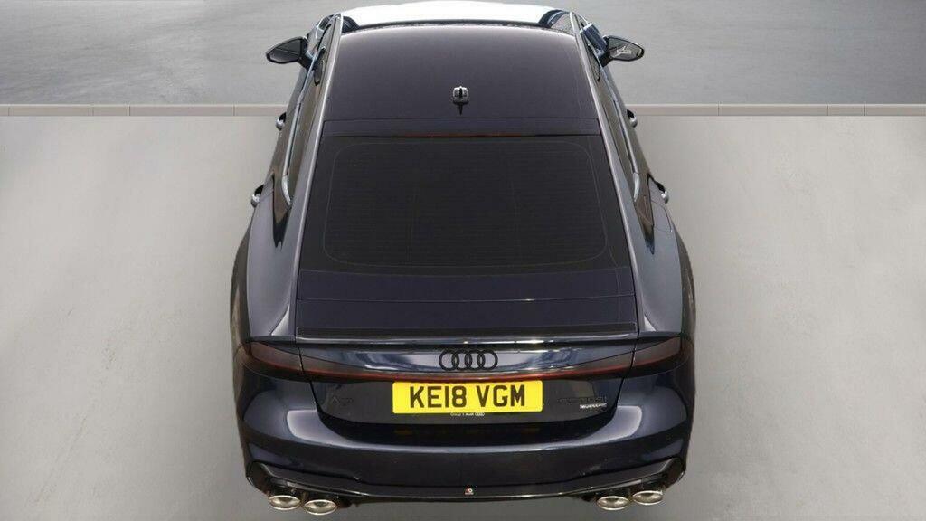 Audi A7 Hatchback 3.0 Tfsi V6 55 S Line Sportback S Tronic Blue #4