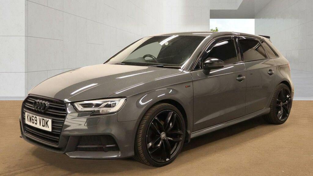 Audi A3 Hatchback 1.5 Tfsi Cod 35 Black Edition Sportback KW69VDK Grey #5