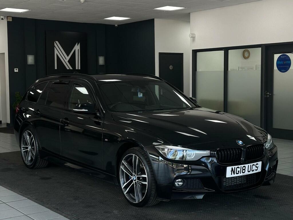 BMW 3 Series Estate 2.0 320D M Sport Shadow Edition Touring Aut Black