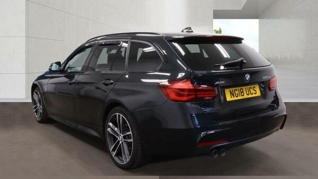BMW 3 Series 2.0 320D M Sport Shadow Edition Touring Xdriv Black #3