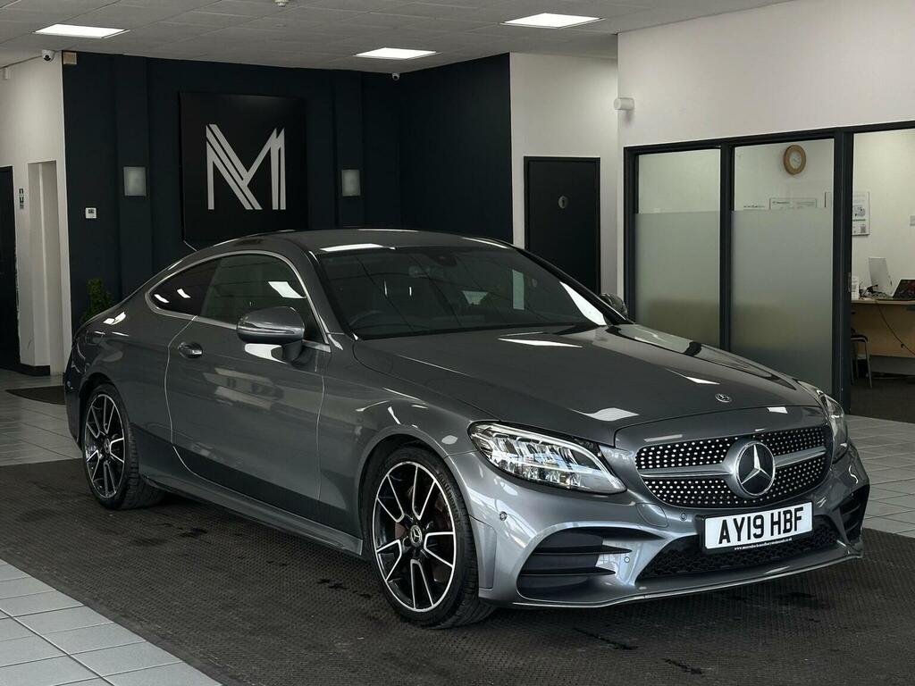Mercedes-Benz C Class Coupe 2.0 C300 Amg Line G-tronic Euro 6 Ss Grey