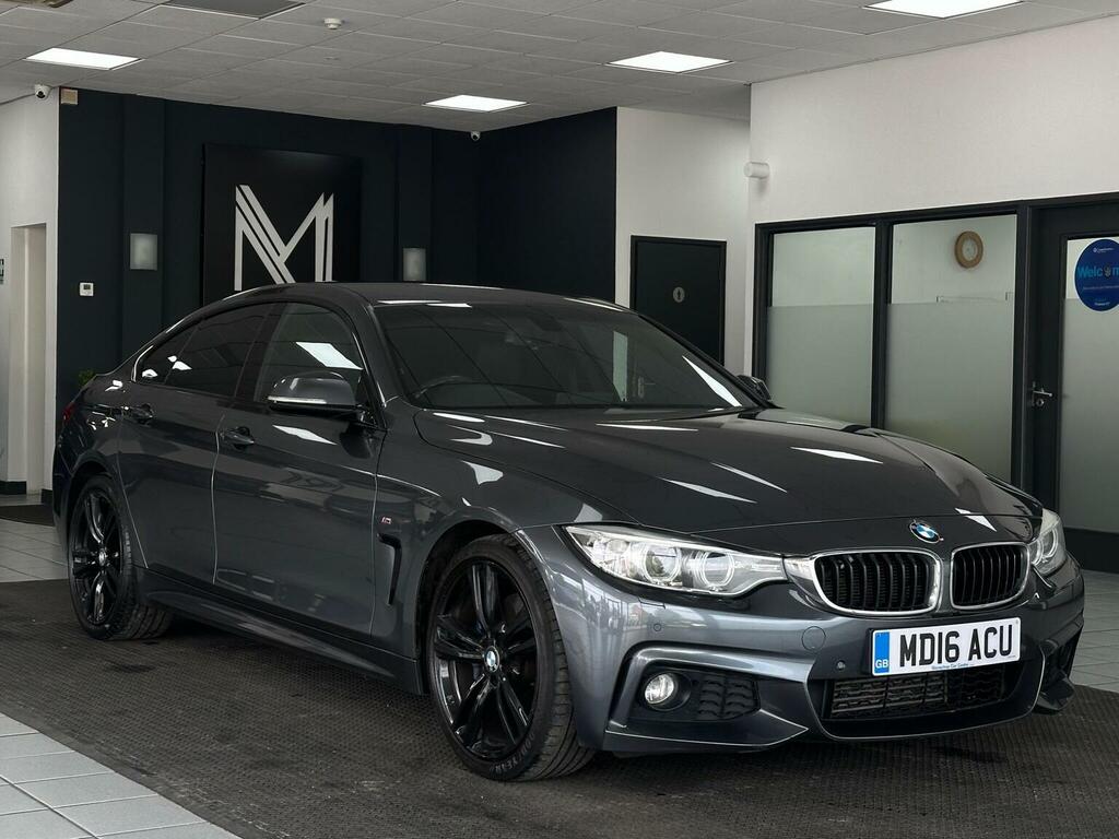BMW 4 Series Gran Coupe 2.0 420D M Sport Euro 6 Ss Grey #3