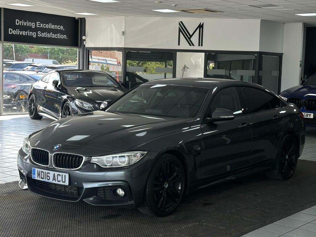 BMW 4 Series Gran Coupe 2.0 420D M Sport Euro 6 Ss Grey #6