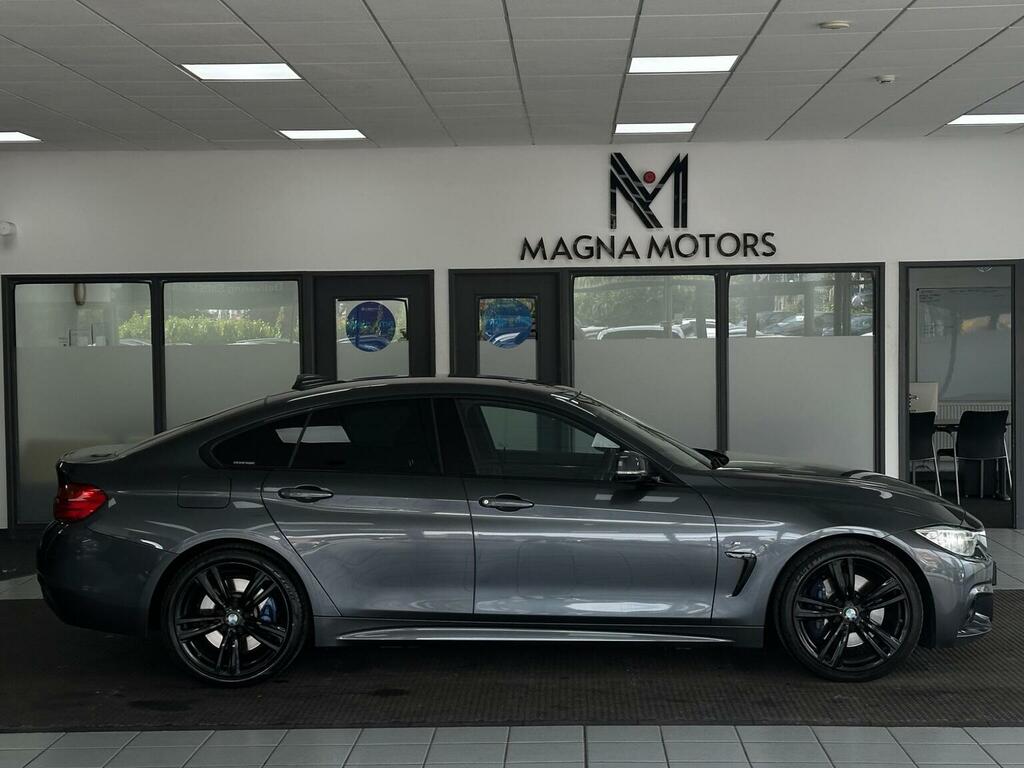 BMW 4 Series Gran Coupe 2.0 420D M Sport Euro 6 Ss Grey #4