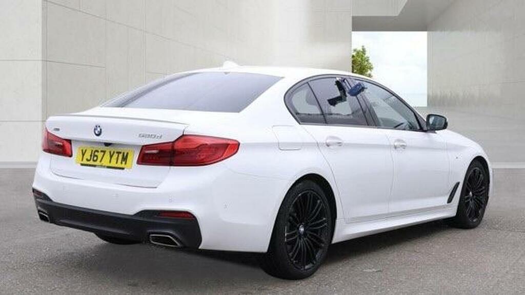 BMW 5 Series 2.0 520D M Sport Xdrive Euro 6 Ss White #4