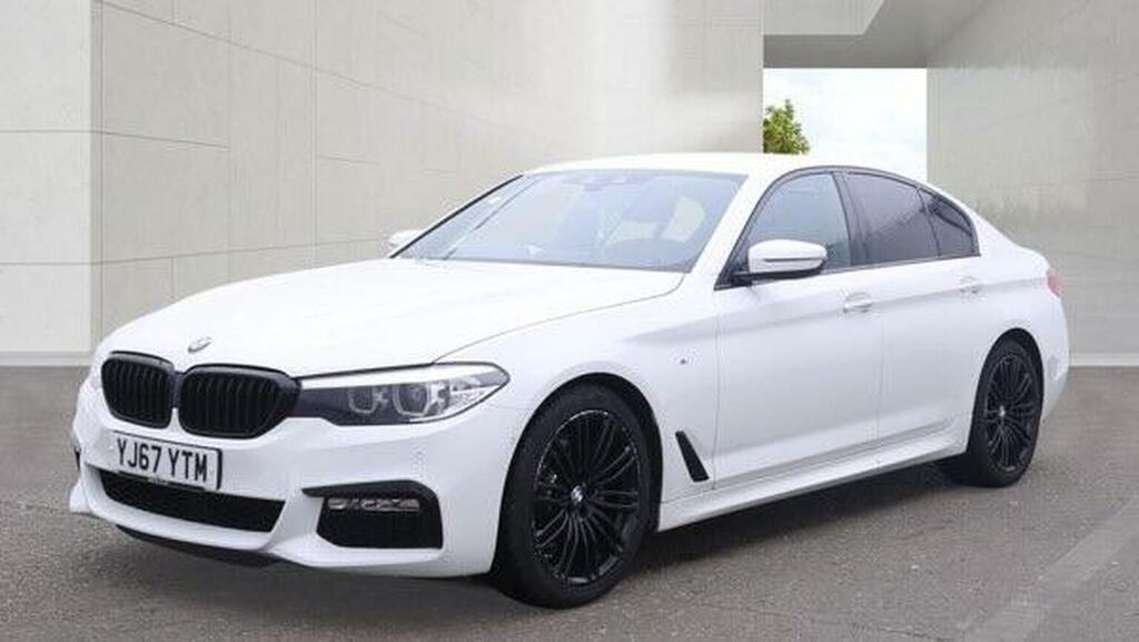 BMW 5 Series 2.0 520D M Sport Xdrive Euro 6 Ss White #2