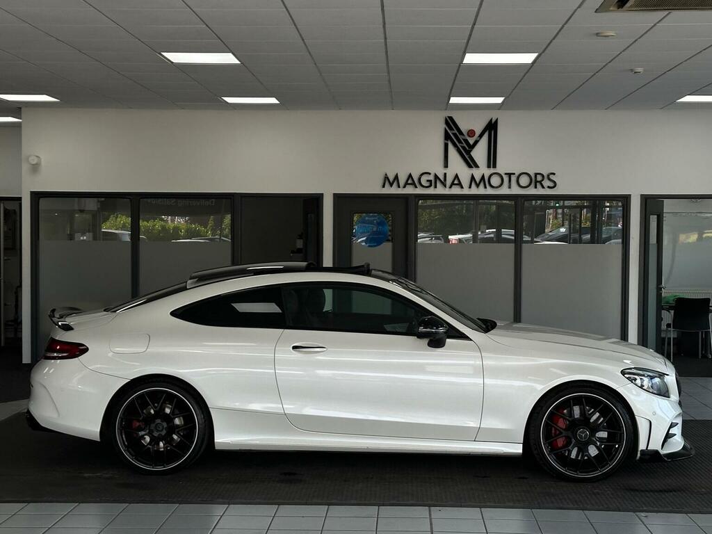 Mercedes-Benz C Class Coupe 3.0 C43 V6 Amg Premium Plus G-tronic 4Mat LR68LKN White #4