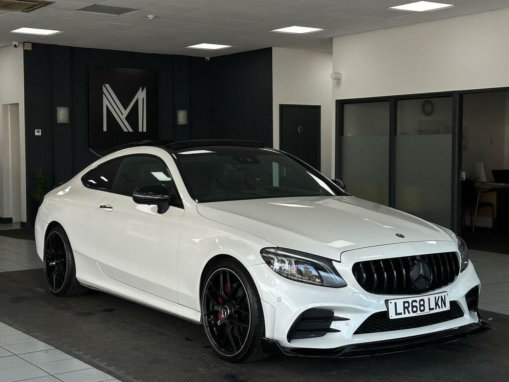 Mercedes-Benz C Class Coupe 3.0 C43 V6 Amg Premium Plus G-tronic 4Mat LR68LKN White