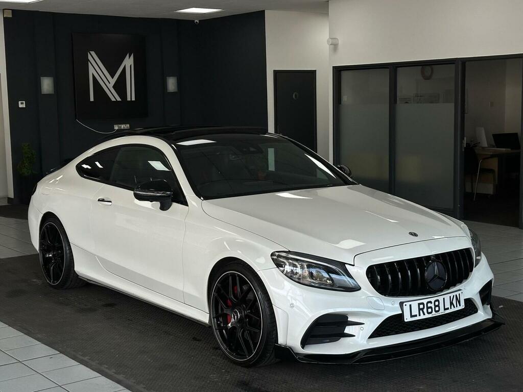 Mercedes-Benz C Class Coupe 3.0 C43 V6 Amg Premium Plus G-tronic 4Mat LR68LKN White #2