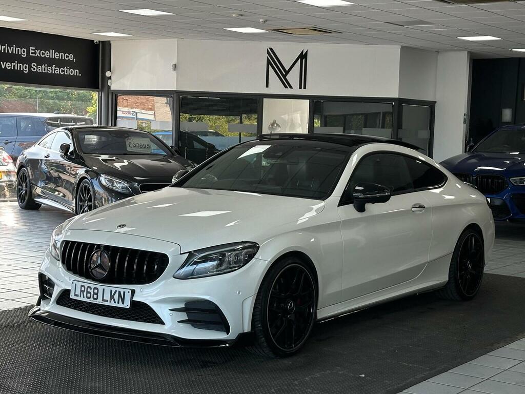 Mercedes-Benz C Class Coupe 3.0 C43 V6 Amg Premium Plus G-tronic 4Mat LR68LKN White #6
