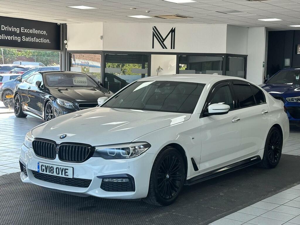 BMW 5 Series 2.0 520D M Sport Euro 6 Ss White #6