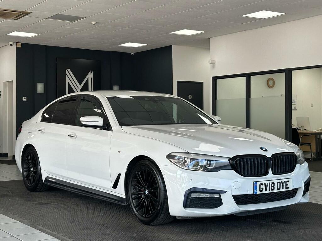 BMW 5 Series 2.0 520D M Sport Euro 6 Ss White #3