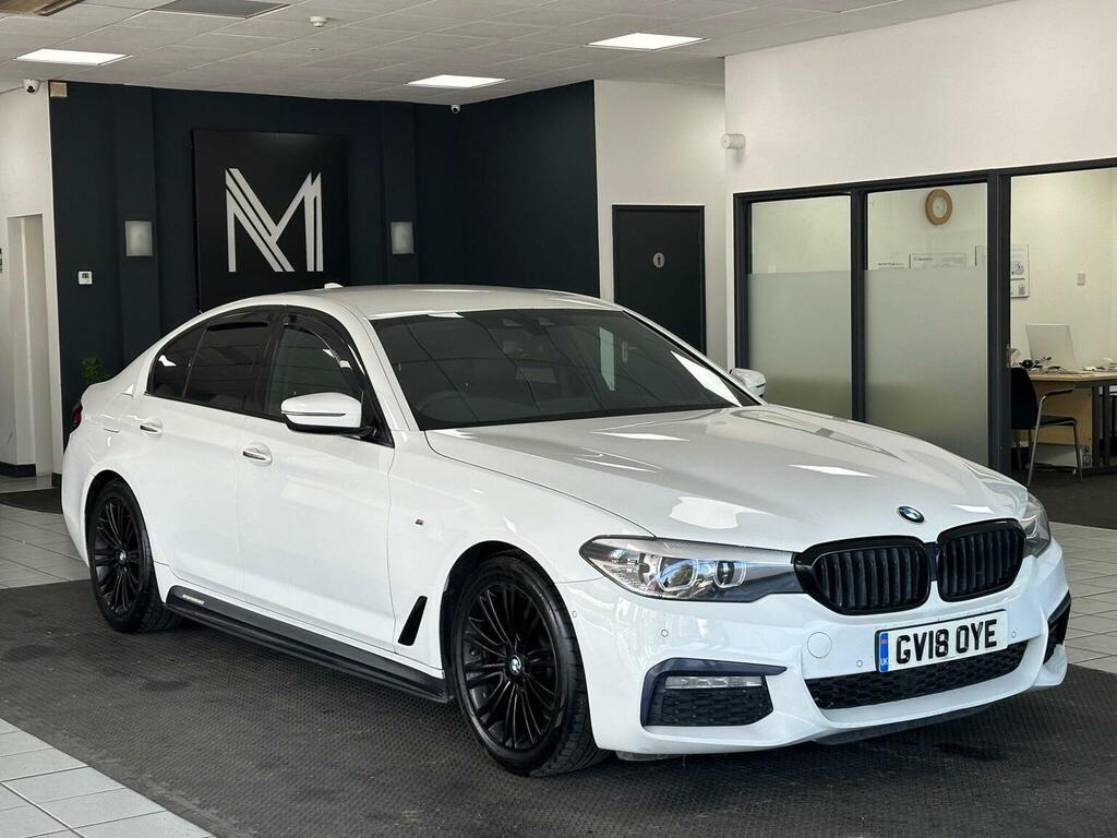 BMW 5 Series 2.0 520D M Sport Euro 6 Ss White #2