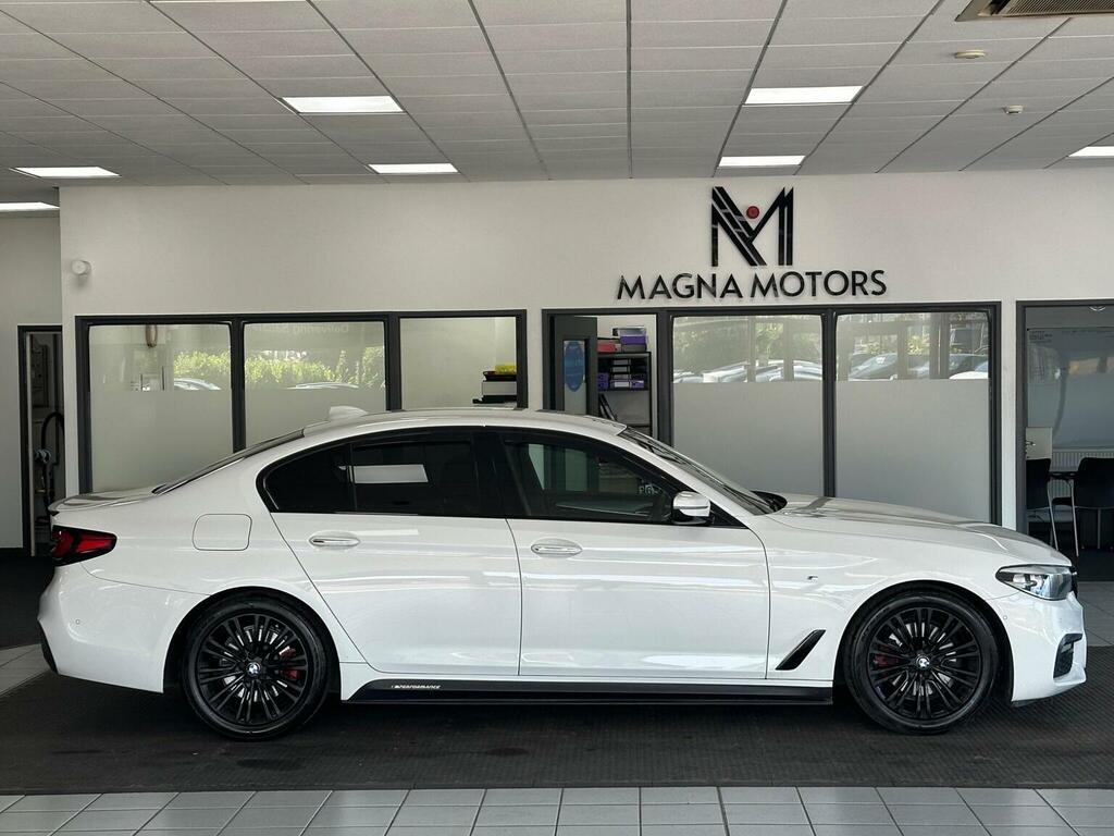 BMW 5 Series 2.0 520D M Sport Euro 6 Ss White #4