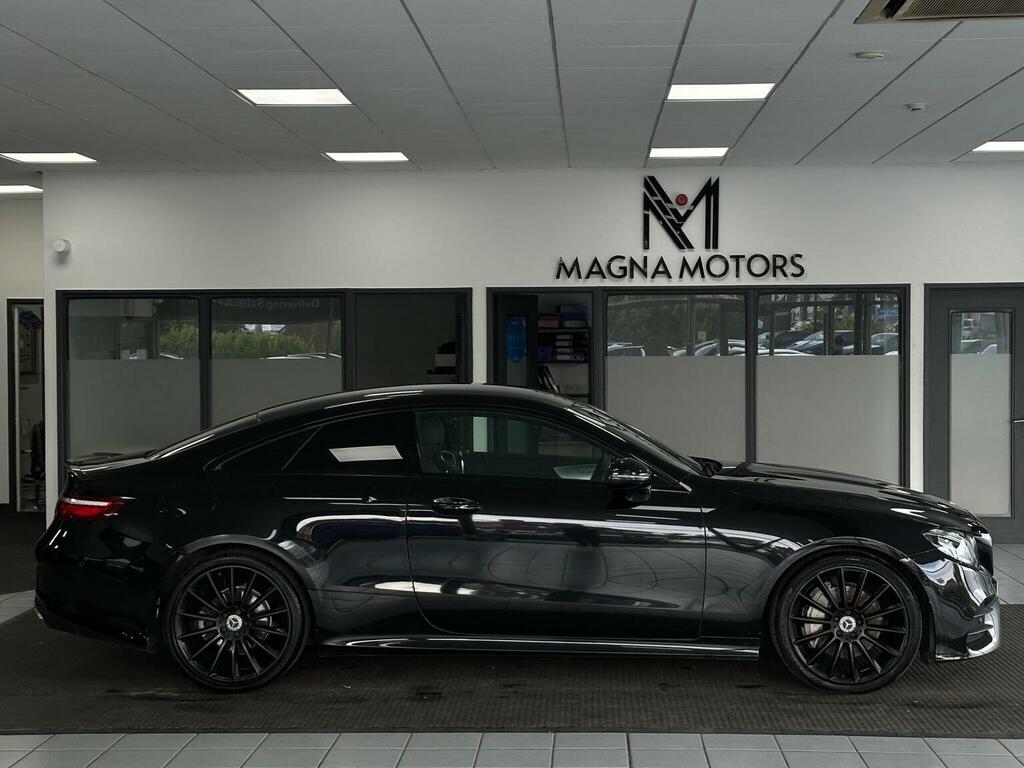 Mercedes-Benz E Class Coupe 2.0 E220d Amg Line G-tronic Euro 6 Ss YP18MWM Black #4