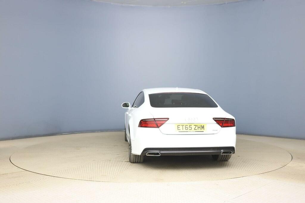 Audi A7 3.0 Tdi V6 Black Edition Sportback S Tronic Quattr White #4