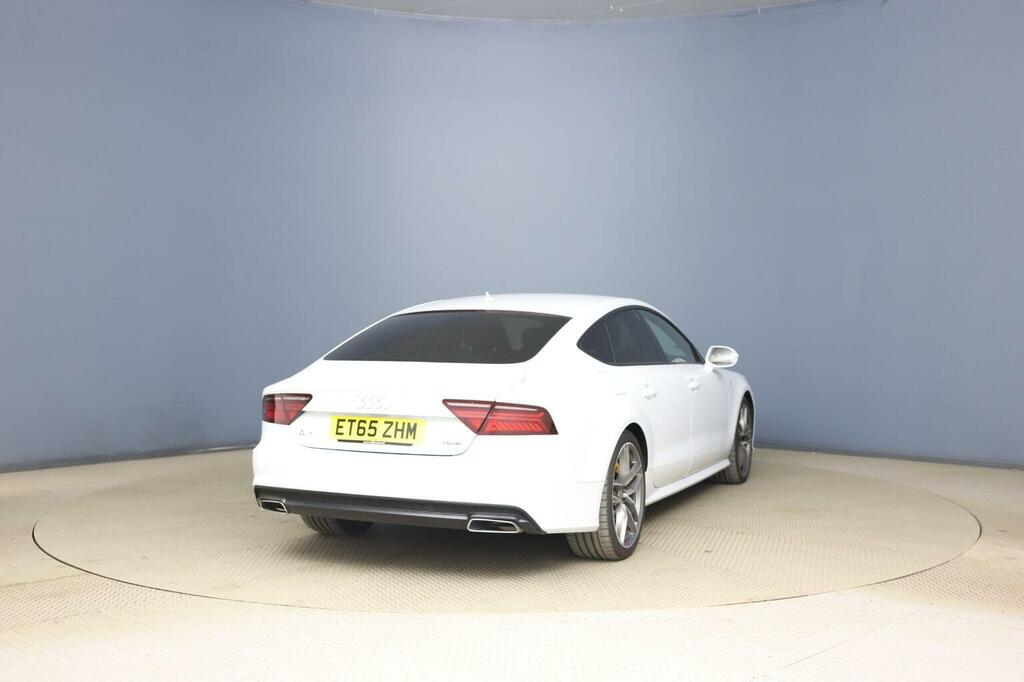 Audi A7 3.0 Tdi V6 Black Edition Sportback S Tronic Quattr White #6