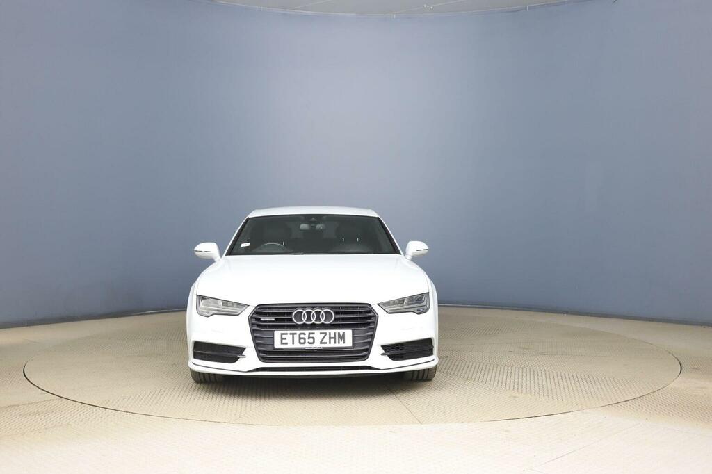 Audi A7 3.0 Tdi V6 Black Edition Sportback S Tronic Quattr White #2