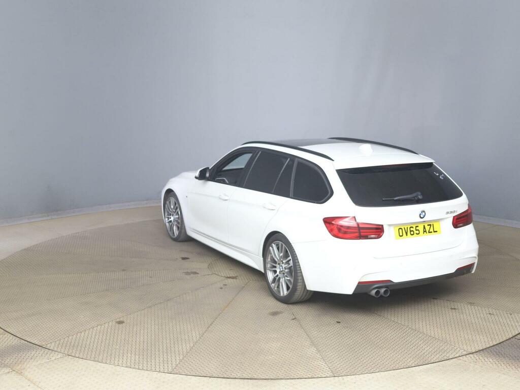 BMW 3 Series 2.0 330I M Sport Touring Euro 6 Ss White #3