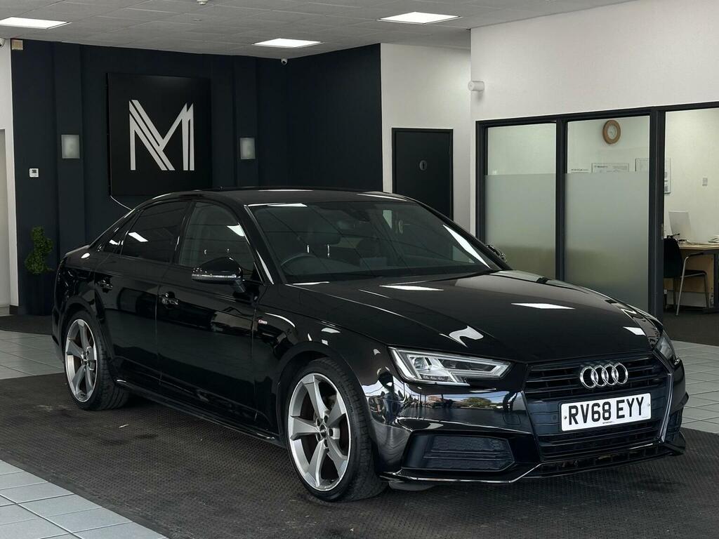 Audi A4 Saloon 1.4 Tfsi Black Edition S Tronic Euro 6 Ss RV68EYY Black