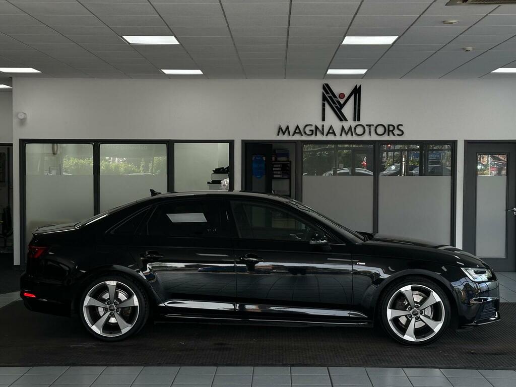 Audi A4 Saloon 1.4 Tfsi Black Edition S Tronic Euro 6 Ss RV68EYY Black #4