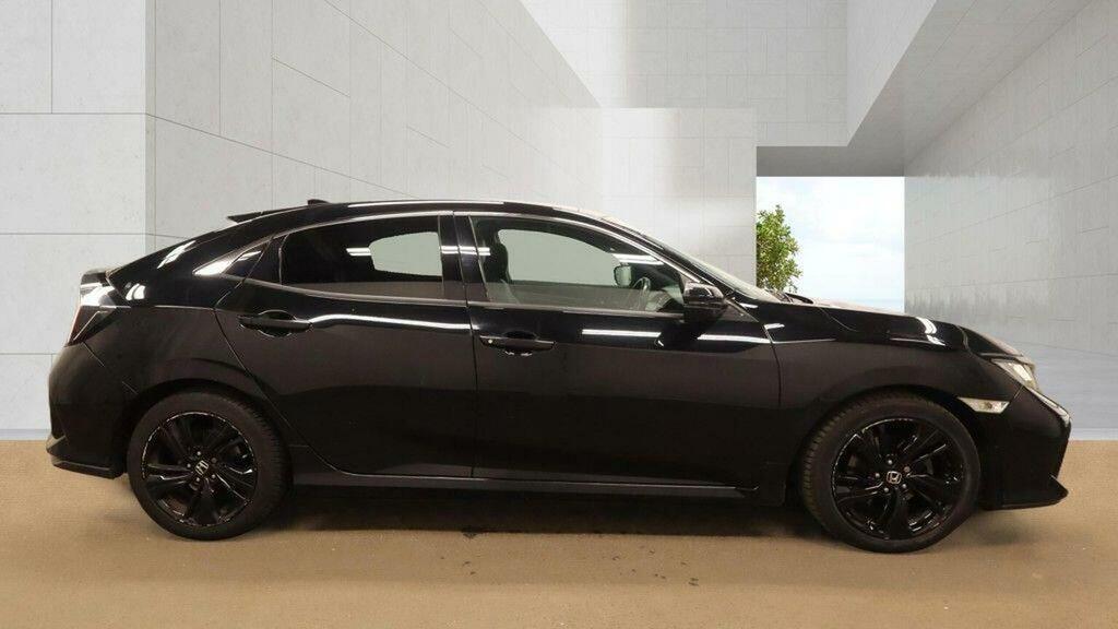 Honda Civic 1.6 I-dtec Ex Euro 6 Ss Black #6