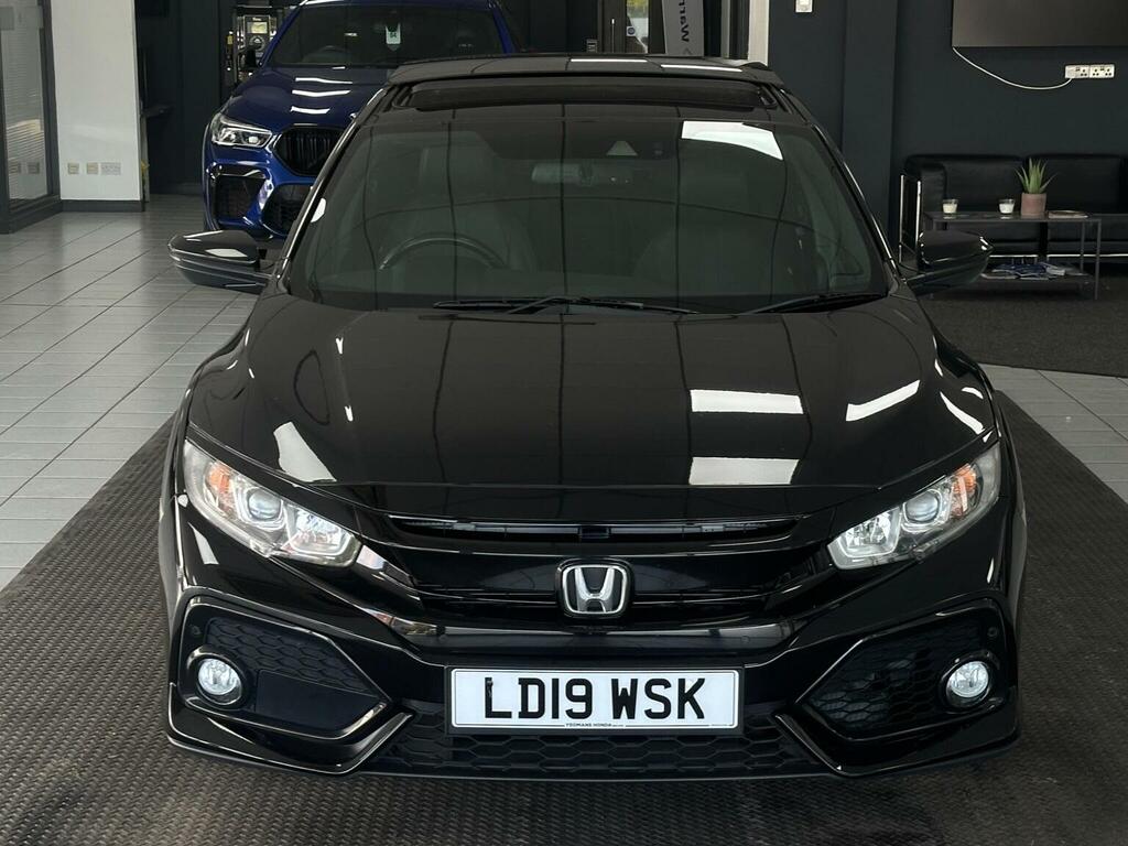 Honda Civic Hatchback 1.6 I-dtec Ex Euro 6 Ss 201 Black #5