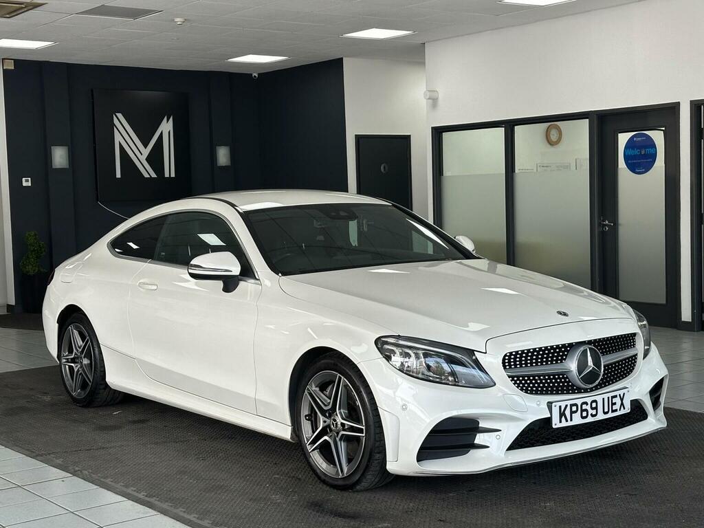 Mercedes-Benz C Class Coupe 2.0 C300d Amg Line Premium G-tronic Euro KP69UEX White