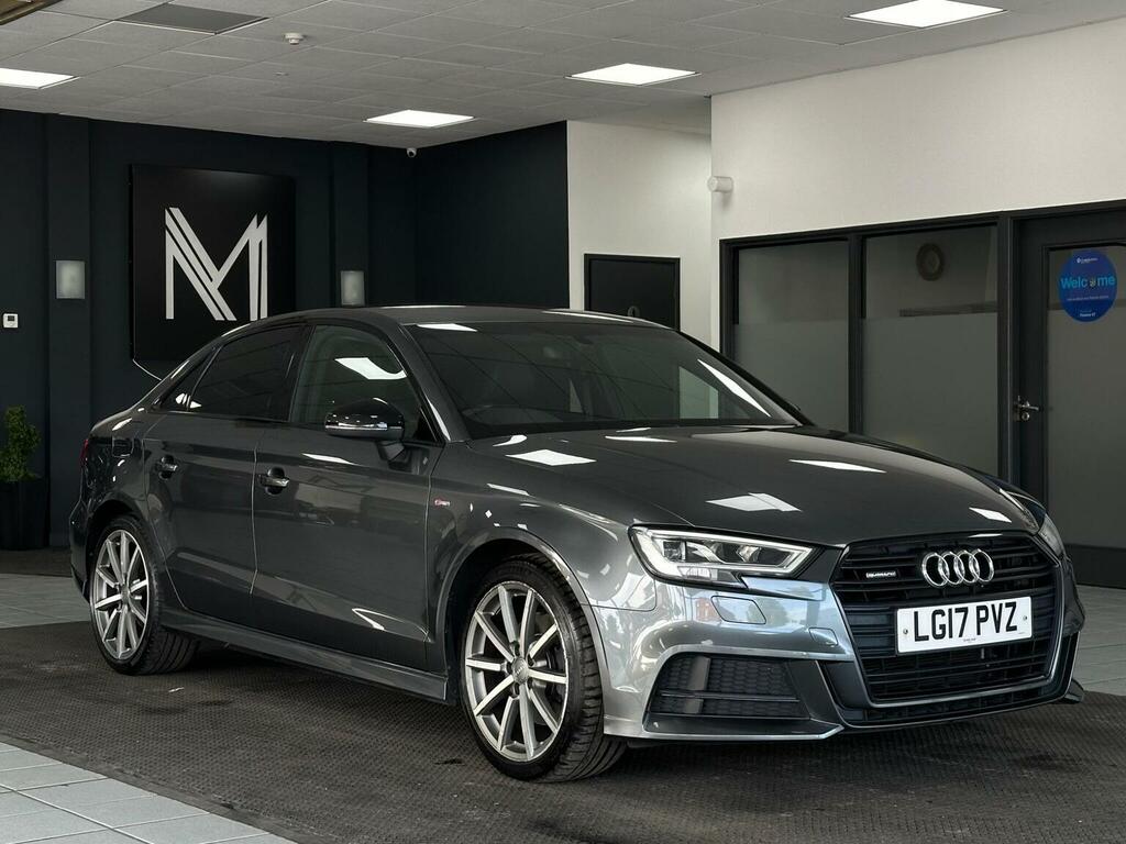Audi A3 Saloon 2.0 Tdi Black Edition S Tronic 6Spd Qu Grey #3