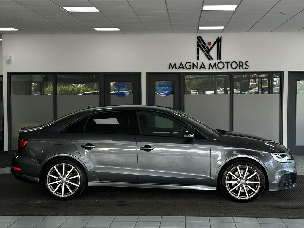 Audi A3 Saloon 2.0 Tdi Black Edition S Tronic 6Spd Qu Grey #4