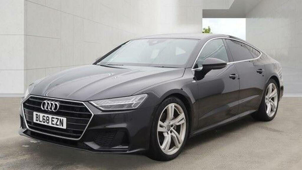 Audi A7 2.0 Tdi 40 S Line Sportback S Tronic Euro 6 Ss Black #2