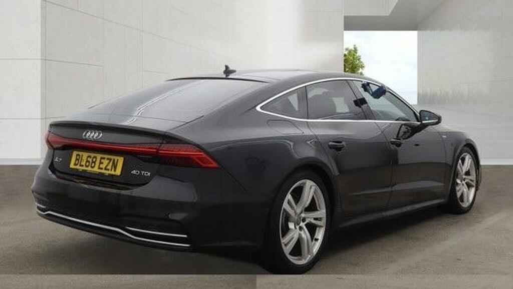 Audi A7 2.0 Tdi 40 S Line Sportback S Tronic Euro 6 Ss Black #4