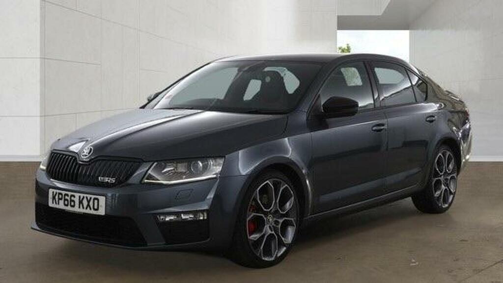 Skoda Octavia 2.0 Tdi Vrs Dsg 4Wd Euro 6 Ss Grey #2