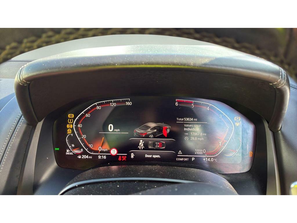 BMW 8 Series Gran Coupe 840D Xdrive Coupe Black #12