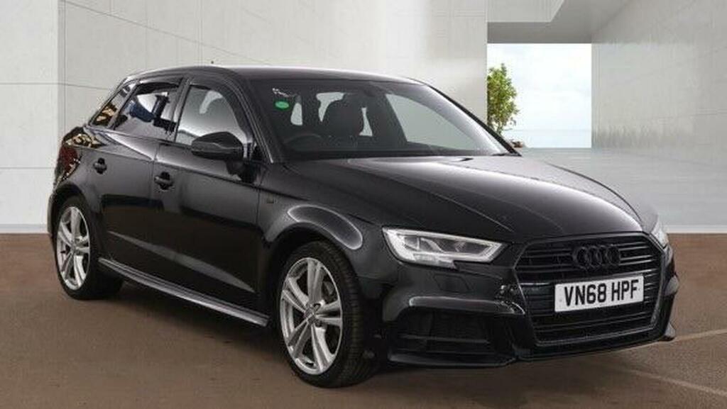 Audi A3 1.5 Tfsi Cod 35 S Line Sportback S Tronic Euro 6 Black