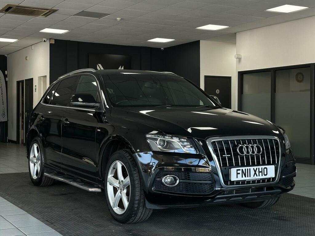 Audi Q5 2.0 Tdi S Line S Tronic Quattro Euro 5 Black #3