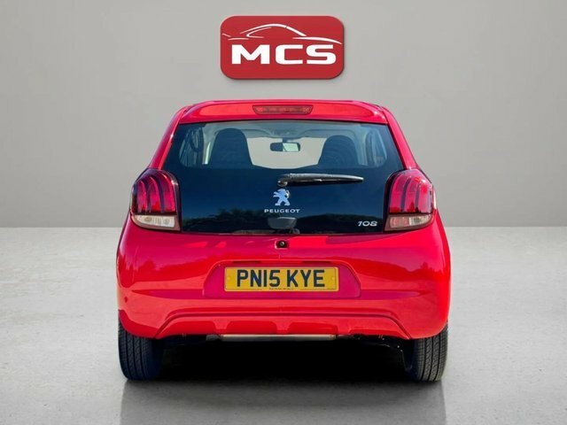 Peugeot 108 Vti Active Hatchback Red #6